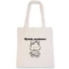 Totebag 100% Coton - My body, my pleasure