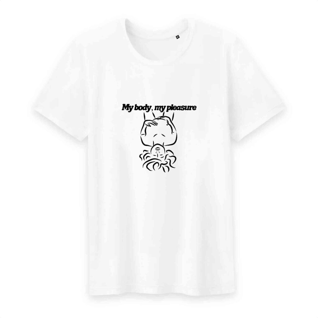 T-shirt Homme Col rond - My body, my pleasure