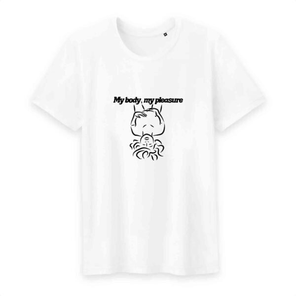 T-shirt Homme Col rond - My body, my pleasure