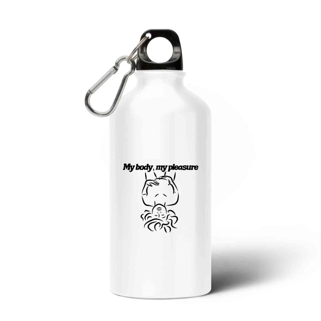 Gourde / Bouteille en aluminium - My body, my pleasure