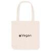 Totebag Coton BIO - #Vegan