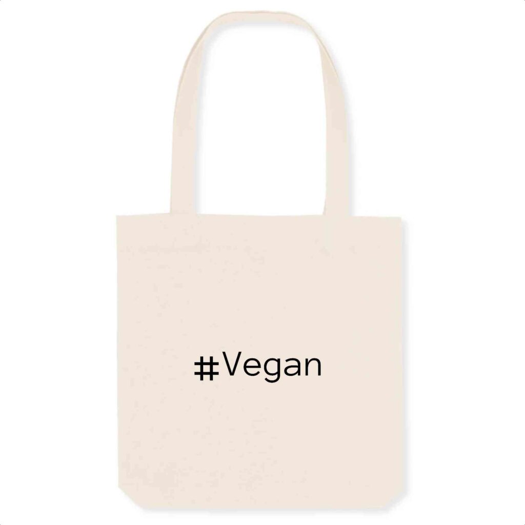 Totebag Coton BIO - #Vegan