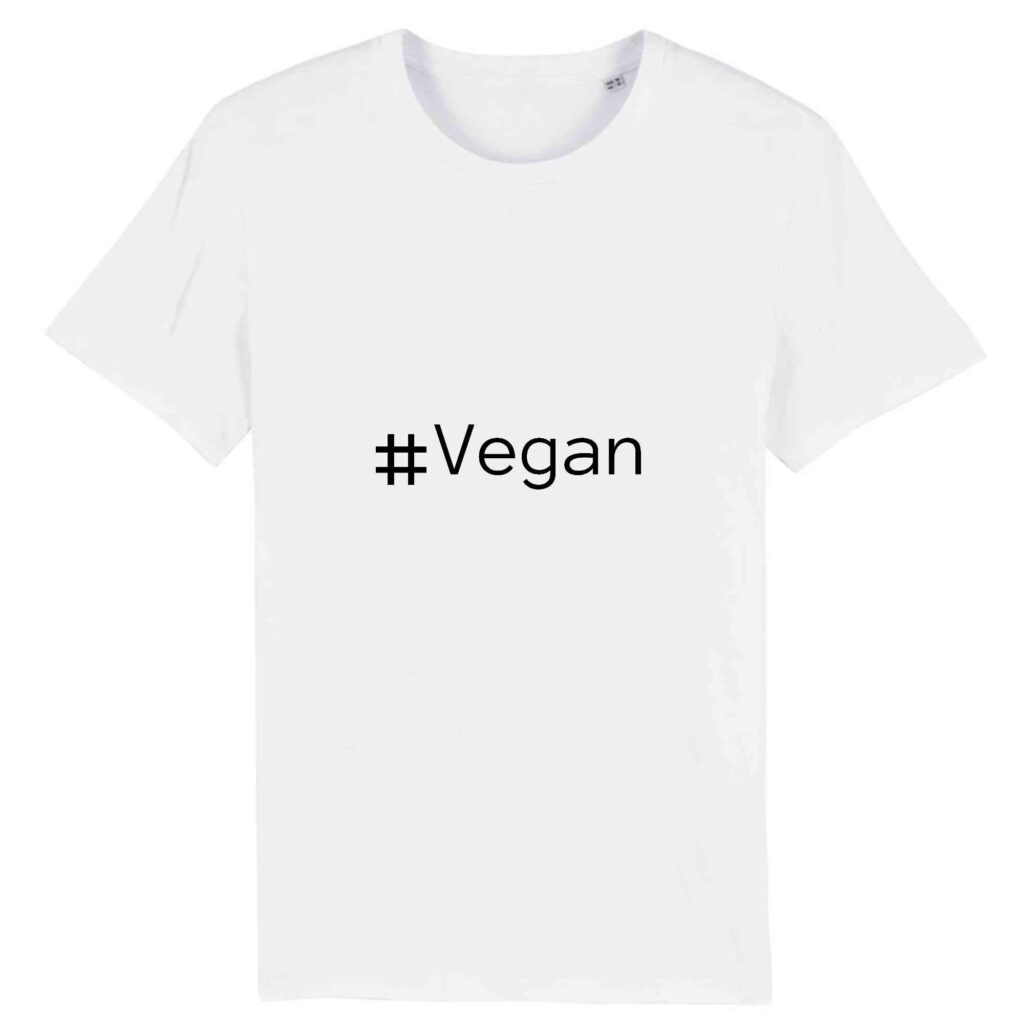 T-shirt Unisexe Coton BIO - #Vegan