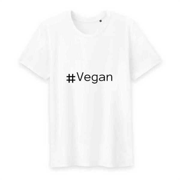 T-shirt Homme Col rond 100% Coton BIO - #Vegan