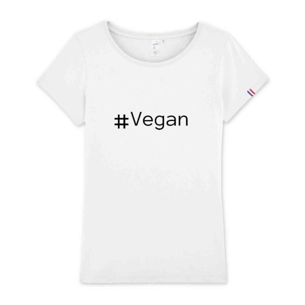 T-shirt Femme Made in France 100% Coton BIO - #Vegan