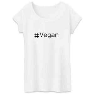 T-shirt Femme 100% Coton BIO - #Vegan