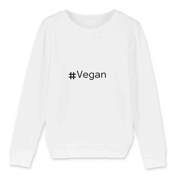 Sweat-shirt Enfant Bio - #Vegan