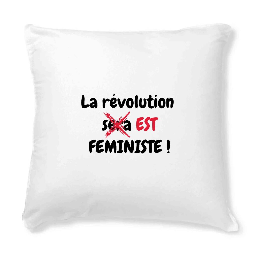 Coussin + Housse - La révolution est féministe !