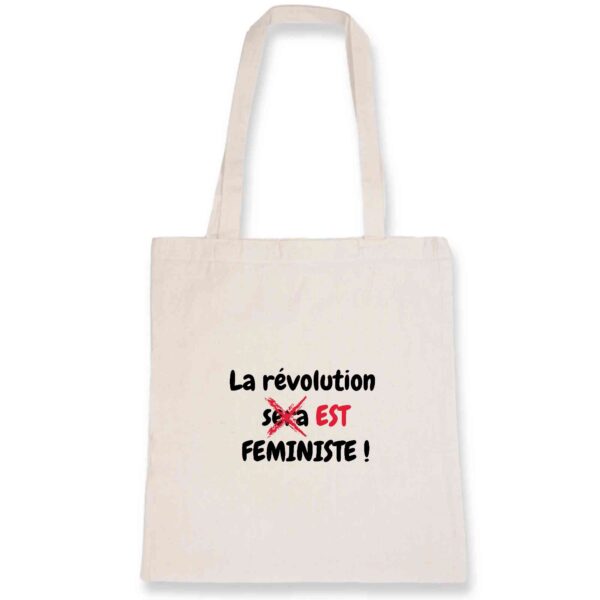 Totebag 100% coton BIO - La révolution est féministe !