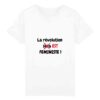 T-shirt Enfant Coton bio - La révolution est féministe !