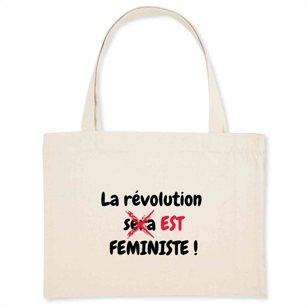 Shopping bag Coton BIO - La révolution est féministe !