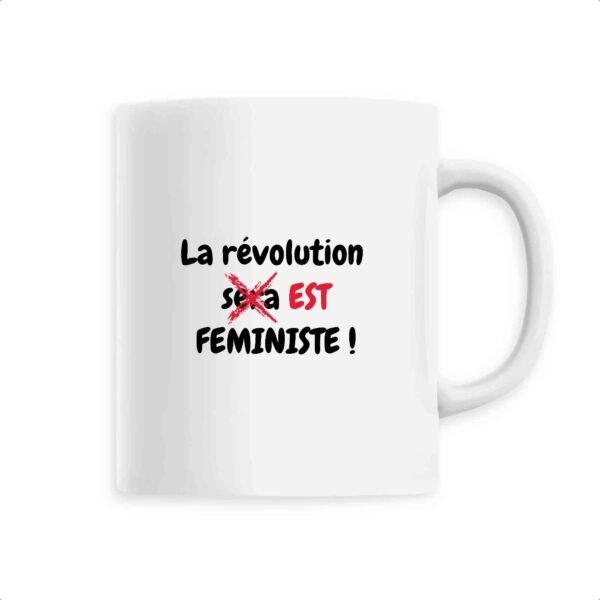 Mug céramique - La révolution est féministe !