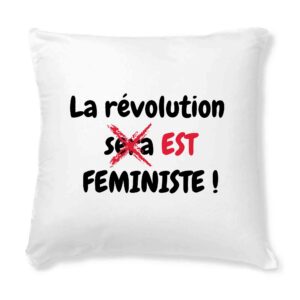 Housse de coussin seule - La révolution est féministe !