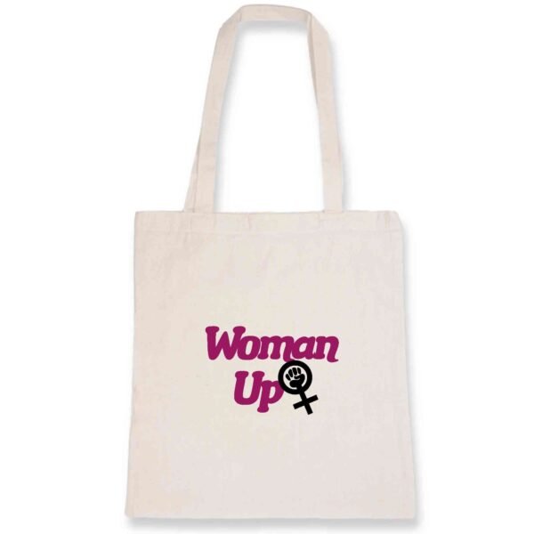 Totebag 100% coton BIO - Woman Up