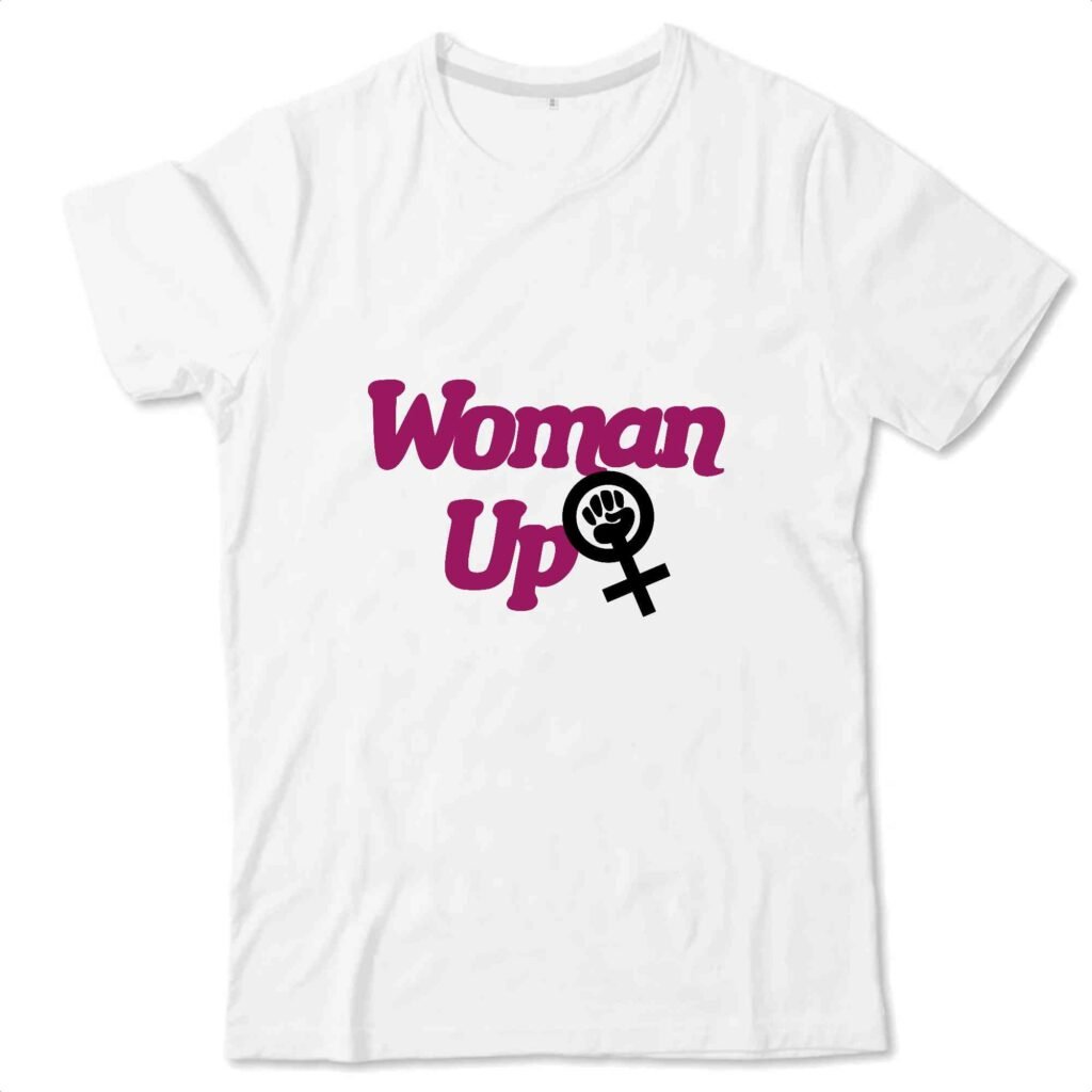 T-shirt Enfant 100% coton - Woman Up