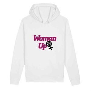 Sweat à capuche BIO Unisexe - Woman Up