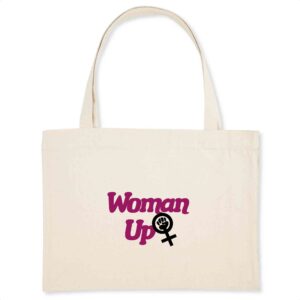 Shopping bag Coton BIO - Woman Up