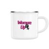 Mug émaillé - Woman Up