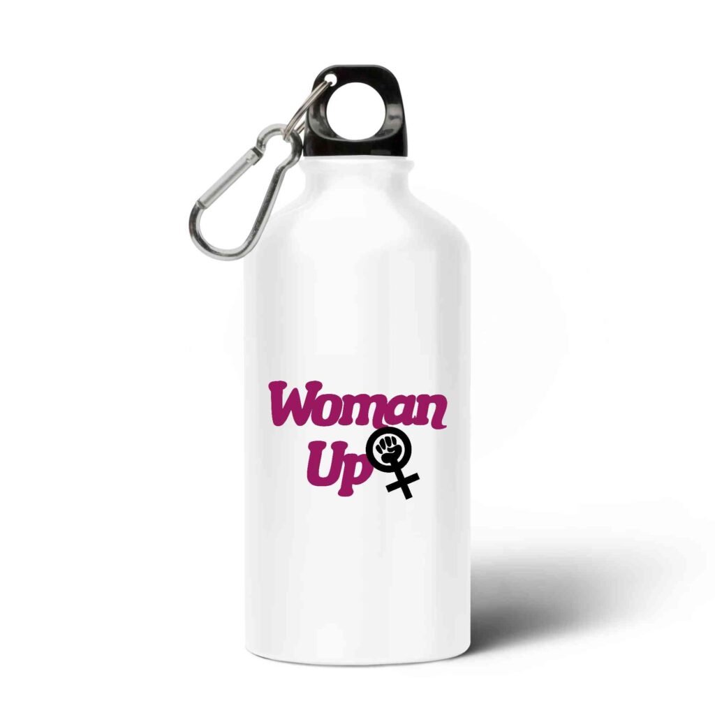 Gourde / Bouteille en aluminium - Woman Up