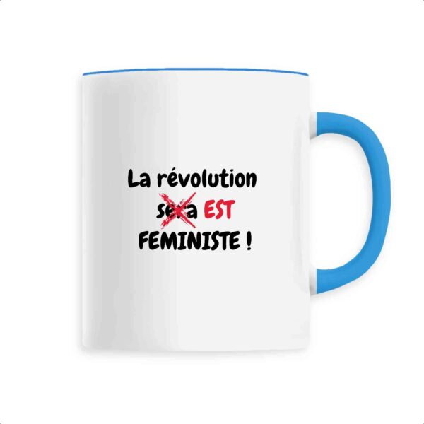 Mug céramique - La révolution est féministe !