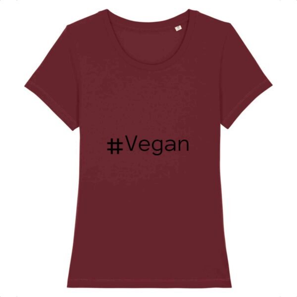 T-shirt Femme 100% Coton BIO - #Vegan