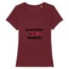 T-shirt Femme 100% Coton BIO - La révolution est féministe !