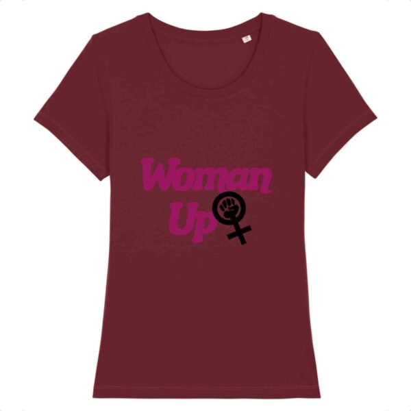 T-shirt Femme 100% Coton BIO - Woman Up