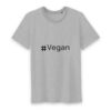 T-shirt Homme Col rond 100% Coton BIO - #Vegan
