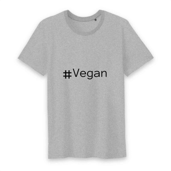 T-shirt Homme Col rond 100% Coton BIO - #Vegan