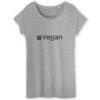 T-shirt Femme 100% Coton BIO - #Vegan
