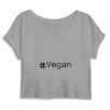 Crop Top Femme 100% Coton BIO - #Vegan