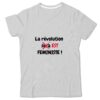T-shirt Enfant 100 % coton - La révolution est féministe !