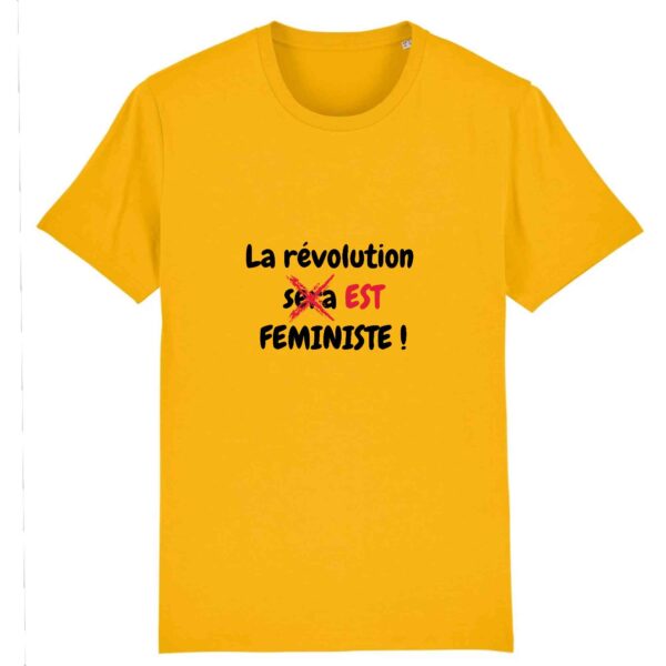 T-shirt Unisexe Coton BIO - La révolution est féministe !