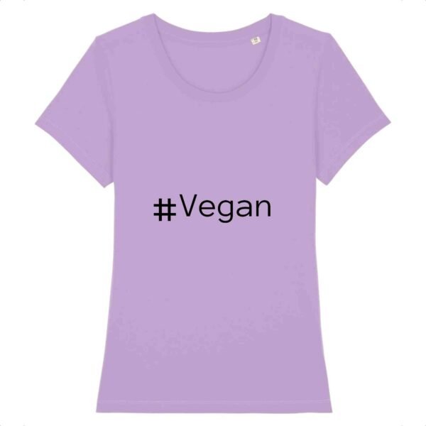 T-shirt Femme 100% Coton BIO - #Vegan