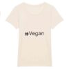 T-shirt Femme 100% Coton BIO - #Vegan