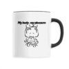 Mug céramique - My body, my pleasure