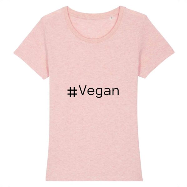 T-shirt Femme 100% Coton BIO - #Vegan