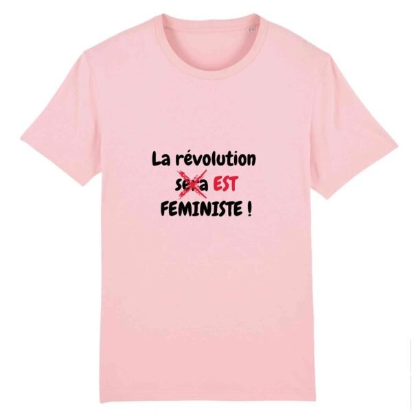 T-shirt Unisexe Coton BIO - La révolution est féministe !