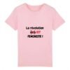 T-shirt Enfant Coton bio - La révolution est féministe !