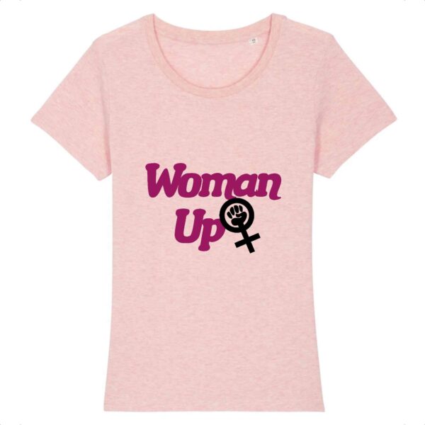 T-shirt Femme 100% Coton BIO - Woman Up