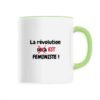 Mug céramique - La révolution est féministe !