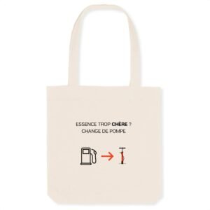 Totebag Coton BIO - Change de pompe
