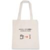 Totebag 100% coton BIO - Change de pompe