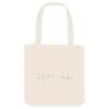 Totebag Coton BIO - Vegan fréquence cardiaque