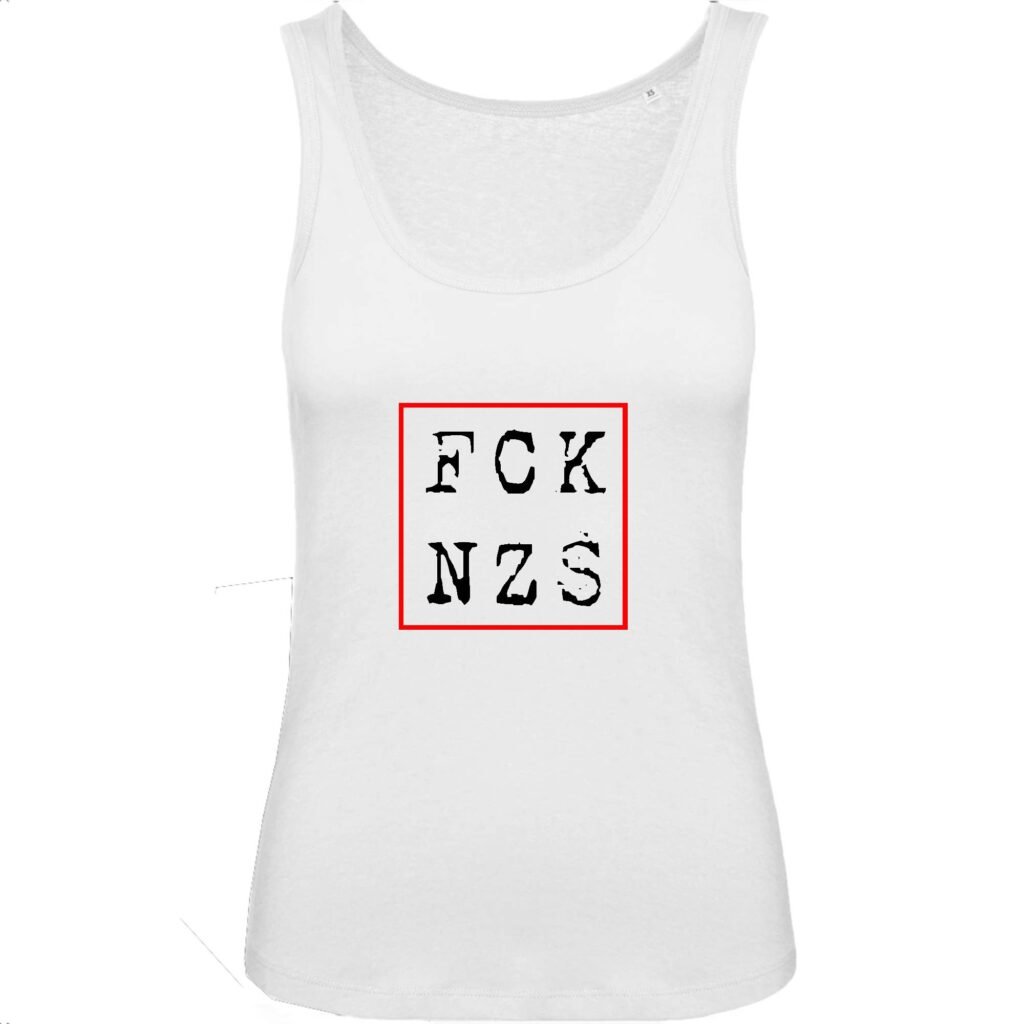 Débardeur Femme 100% Coton BIO - FCK NZS