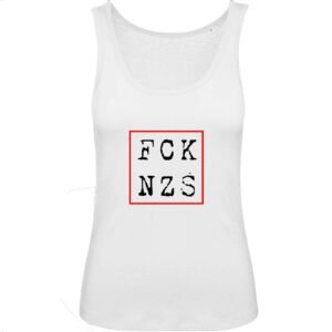 Débardeur Femme 100% Coton BIO - FCK NZS