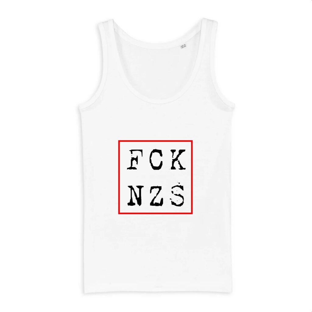 Débardeur Femme 100% coton Bio - FCK NZS