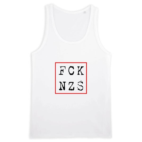 Débardeur Homme 100% coton Bio - FCK NZS