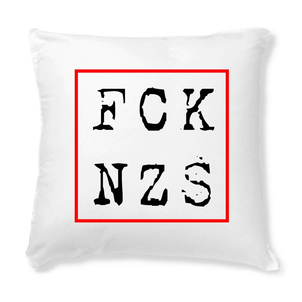 Housse de coussin seule - FCK NZS