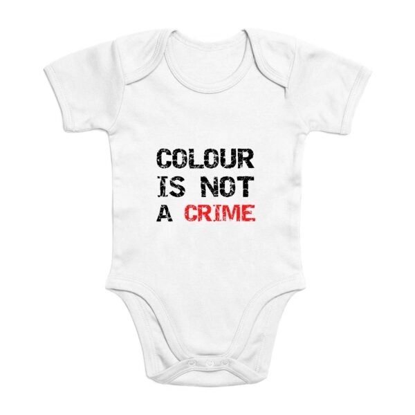 Body Bébé Coton Bio - Colour Is not a Crime